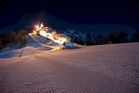 Ski by night - Monte Lussari